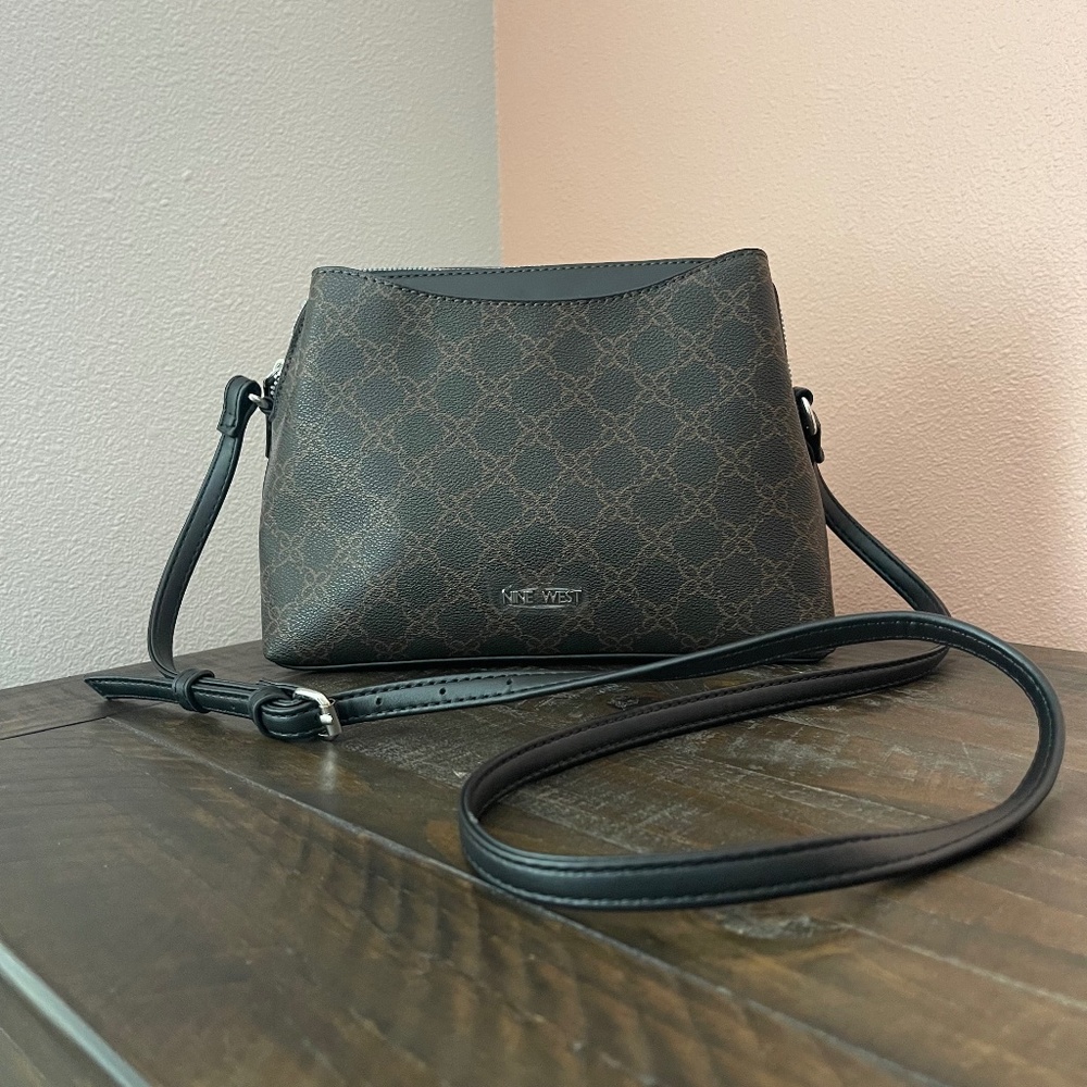 Nine West Calandra Mini Dome Crossbody Bag with Adjustable Strap_NWOT